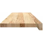 vidaXL Traptreden 8 st 90x25x2 cm onbehandeld massief eikenhout
