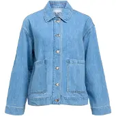 Object Tussenjas 'OBJROSIE' blauw denim