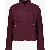 TwoDay dames teddy jas bordeauxrood maat XL