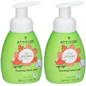 ATTITUDE Little Leaves Schuimende Handzeep Watermeloen & Kokos 2x295 ml Zeep