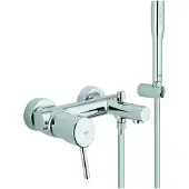GROHE Concetto badkraan met doucheset Chroom