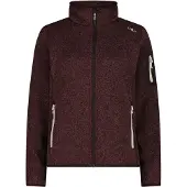 CMP - Women's Jacket Jacquard Knitted - Fleecevest 40, bruin