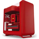 HYTE Wild Cherry Midi-tower Behuizing, PC-behuizing, Gaming-behuizing Rood