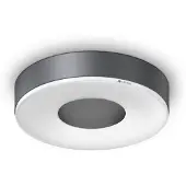 Steinel Plafondlamp met bewegingssensor RS 200 SC, dimbaar, zwart, Badkamer, Aluminium, Modern, Plafondlamp met sensor