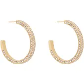 GUESS Oorbellen 'MADISON' goud / transparant
