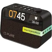 Pure Wekkerradio Moment Zwart