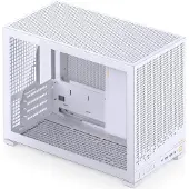 Jonsbo D32 PRO, Midi-tower, PC-behuizing, Wit, Mini-ITX, Micro ATX, Kat, 17 cm