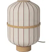 Bolia Tafellamp Lucén Sand Fabric / Oiled Oak 28 x 42 cm