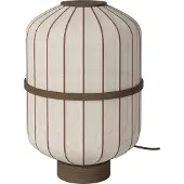 Bolia Tafellamp Lucén Sand Fabric / Dark Oiled Oak 28 x 42 cm