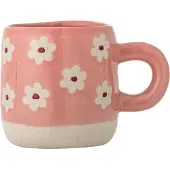 Bloomingville Millie kop 11 cl Roze, bloemen