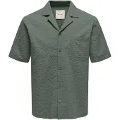 Only & Sons Overhemd 'ONSEye' donkergrijs