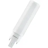 Osram DULUX D 18 LED-lamp voor G24D-2 fitting, 7 Watt, 640 lumen, warm wit (3000K), roterbaar, vervanging voor traditionele 18W Dulux lampen