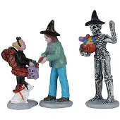 Lemax Trick or treat night, set of 3 ornament