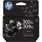 HP Cartouche d'encre 302XL/304XL Noir pigmenté