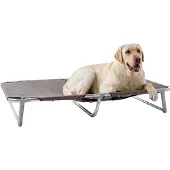 Ferplast opvouwbaar hondenbed Dream 115, ligbed met een stevig aluminium frame en