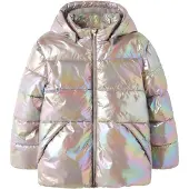 Name It Kids Shiny Gewatteerde Jas 128 EU Meisjes