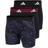Adidas Lange onderbroek ' Active Flex Cotton ' nachtblauw / zwart