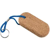 Osculati Oval Cork Keychain 105x50x25 Mm 10 Units Bruin