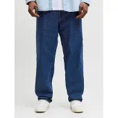 Jack & Jones Plus Jeans 'JJIChris JJOrginal' blauw denim
