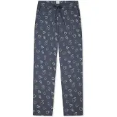 Schiesser Pyjamabroek ' Mix Relax ' crème / blauw