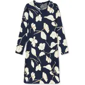 Schiesser Dames Nachthemd lange mouw - Flower - Modal dames nachtjapon - Luxe nachtkleding dames - 46