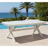 Lesli Living Tafel Davos Crema Deens ovaal 200x100cm