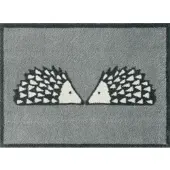 Turtle Mat Turtle Wasbare Deurmat - Kissing Spike Slate - 60 x 85cm