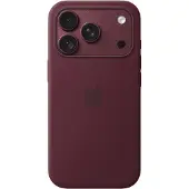 Apple Siliconen telefoonhoesje Burgundy voor iPhone 18 Pro