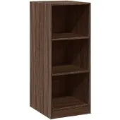 vidaXL Kledingkast 48x41x102 cm bewerkt hout bruin eikenkleurig