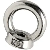 Osculati Gesmede schroefogen, met binnendraad, AISI 316, 12 mm – 39.159.12