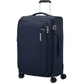 Samsonite Respark Spinner 67 Expandable midnight blue zachte koffer lichtgewicht koffer
