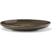 HEMA Schotel Ø14.1cm Puur Aardewerk Donkerbruin (donkerbruin)