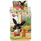 BrandMac Bing en Flop babybeddengoed, 100x135 + kussensloop 40x60, 100% katoen