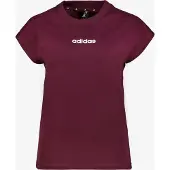 Adidas Essentials Linear Cotton T-shirt Met Korte Mouwen