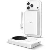 TechProtection Life 25 Watt MagSafe Draadloze Powerbank 10000 MAh Wit