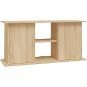 vidaXL Aquariumstandaard Sonoma Eiken 121x41x58 cm Bewerkt Hout