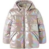 Name It Kids Shiny Gewatteerde Jas 116 EU Meisjes