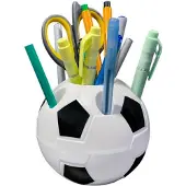 Maaleo 22164 Decoratieve potloodhouder in de vorm van een voetbal
