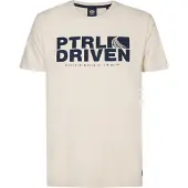 Petrol Industries Shirt beige / navy
