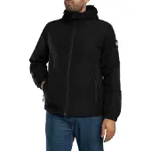 Weekend Offender Technicus Gezichtsmasker Jas, Zwart