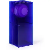Bang Lớp Big Rectangle Vloerlamp Blue acrylic