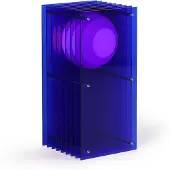 Bang Lớp Small Rectangle Tafellamp Blue acrylic