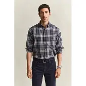 Gant Overhemd beige / navy / grijs / wit