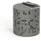 Bang Điểm Ottoman Small | Raw steel