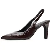 Manfield Slingpumps bruin