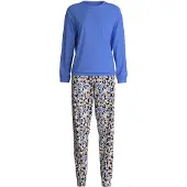 Calida Pyjama 'Flower Dreams' saffier