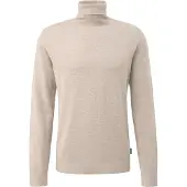 QS Trui beige gemêleerd