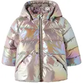 Name It Mini Winterjas 'NMFMolina' rosé
