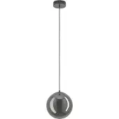 Stars of Light Hanglamp ANORIAS, dimbaar, zwart, Woon-/ Eetkamer, Glas, hanglamp