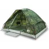 vidaXL Koepeltent 2-persoons waterdicht camouflage